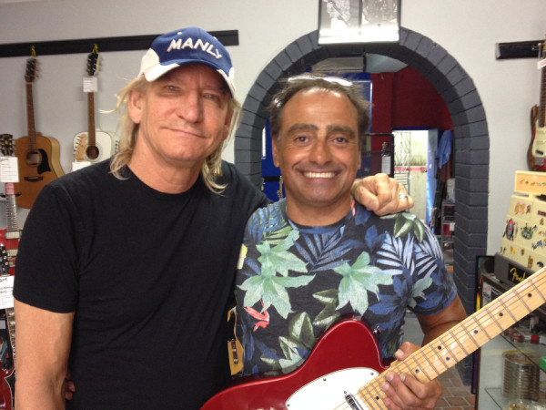 Leo with Joe Walsh
